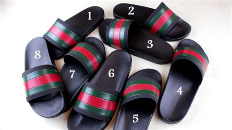 gucci fake sandals|faux gucci flip flops.